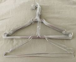 Wire Clothes Hangers - Made in Europe NEW