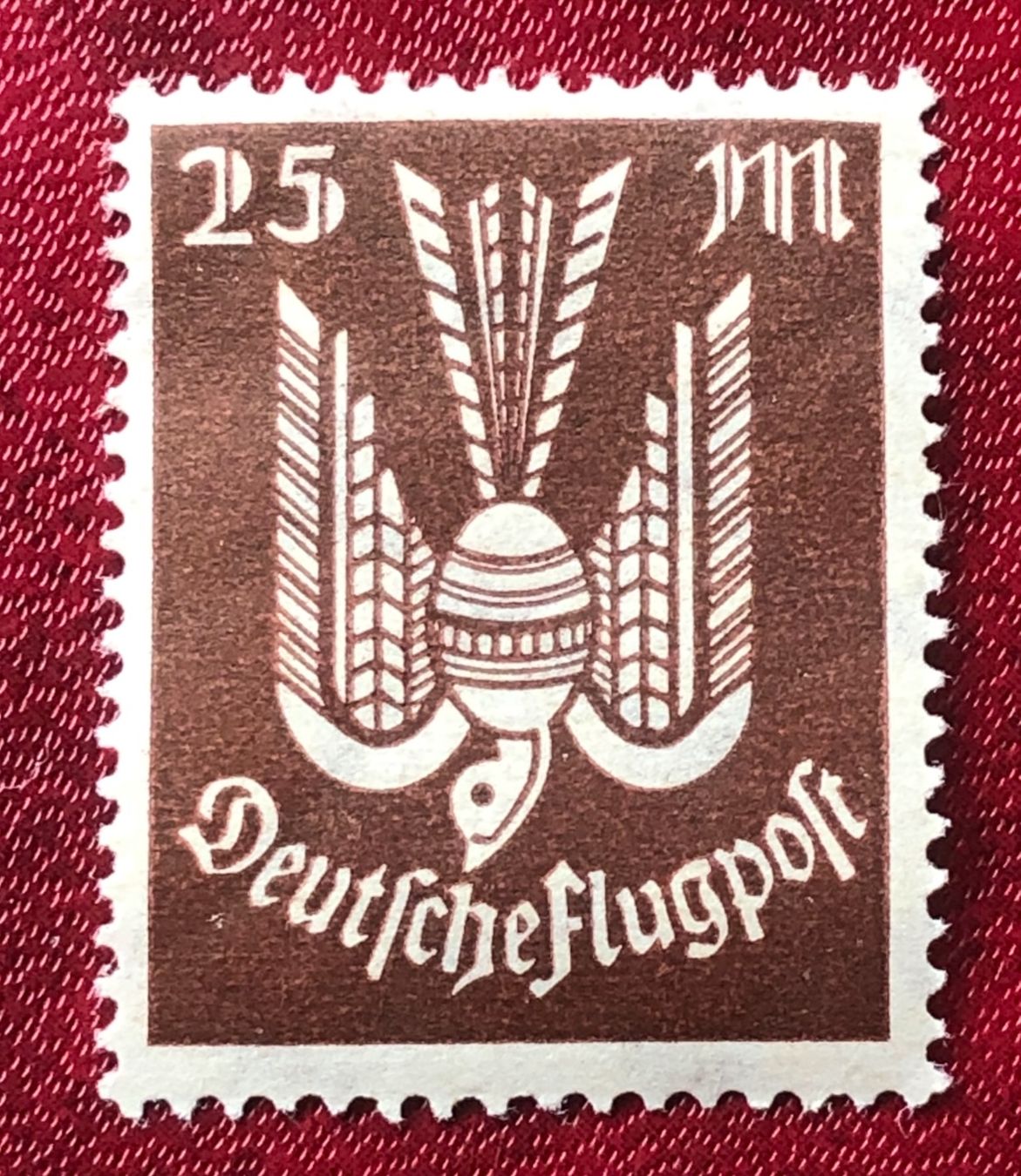 Tutti i francobolli: DEUTSCHE FLUGPOST BRIEFMARKEN  UNGESTEMPELT – Usato da Aarau venduto da Angi-007