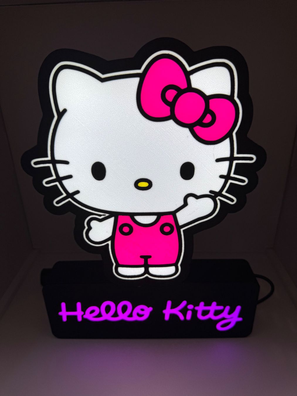 Lampade: Lightbox lumière led Hello Kitty RGB – Nuovo (secondo la descrizione) da Vicques venduto da PAMB3D 8