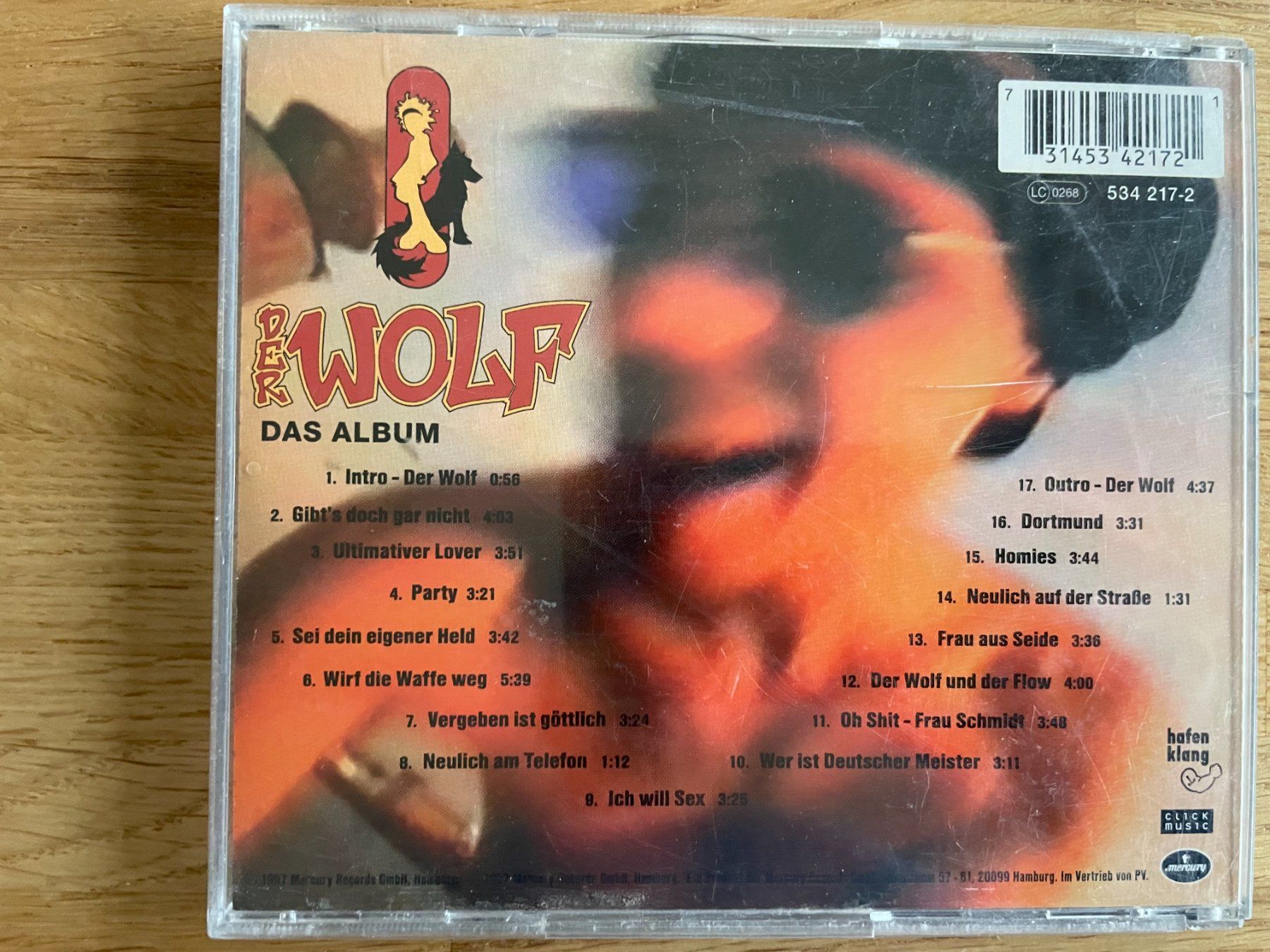 CD: CD - Der Wolf - Das Album - 1997 – Usato da Winterthur venduto da Secondhand-Family 1