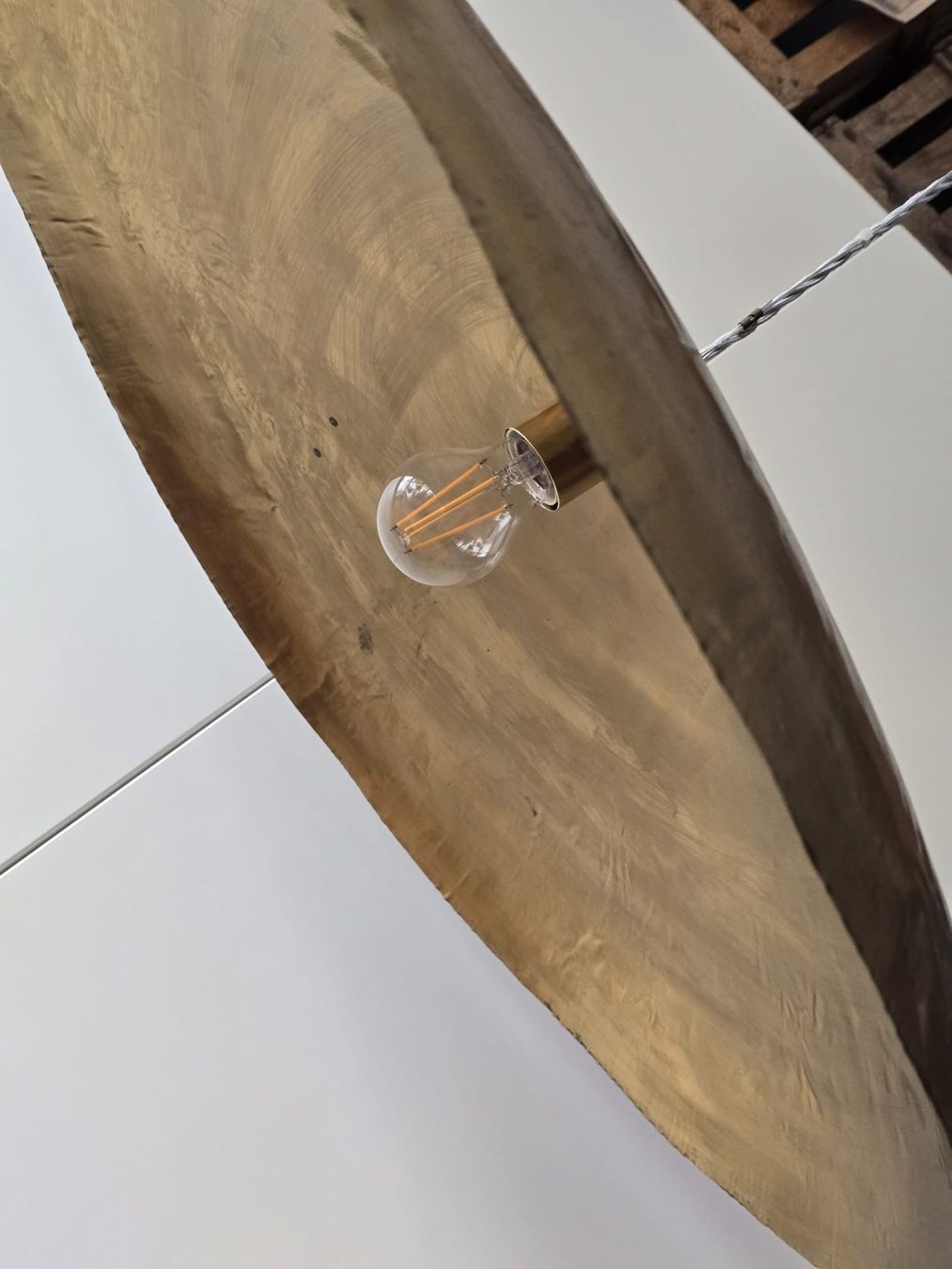 Gervasoni Kronleuchter & Deckenlampen: Hängelampe Gervasoni Brass – Gebraucht aus Widnau von Carlos_34 2