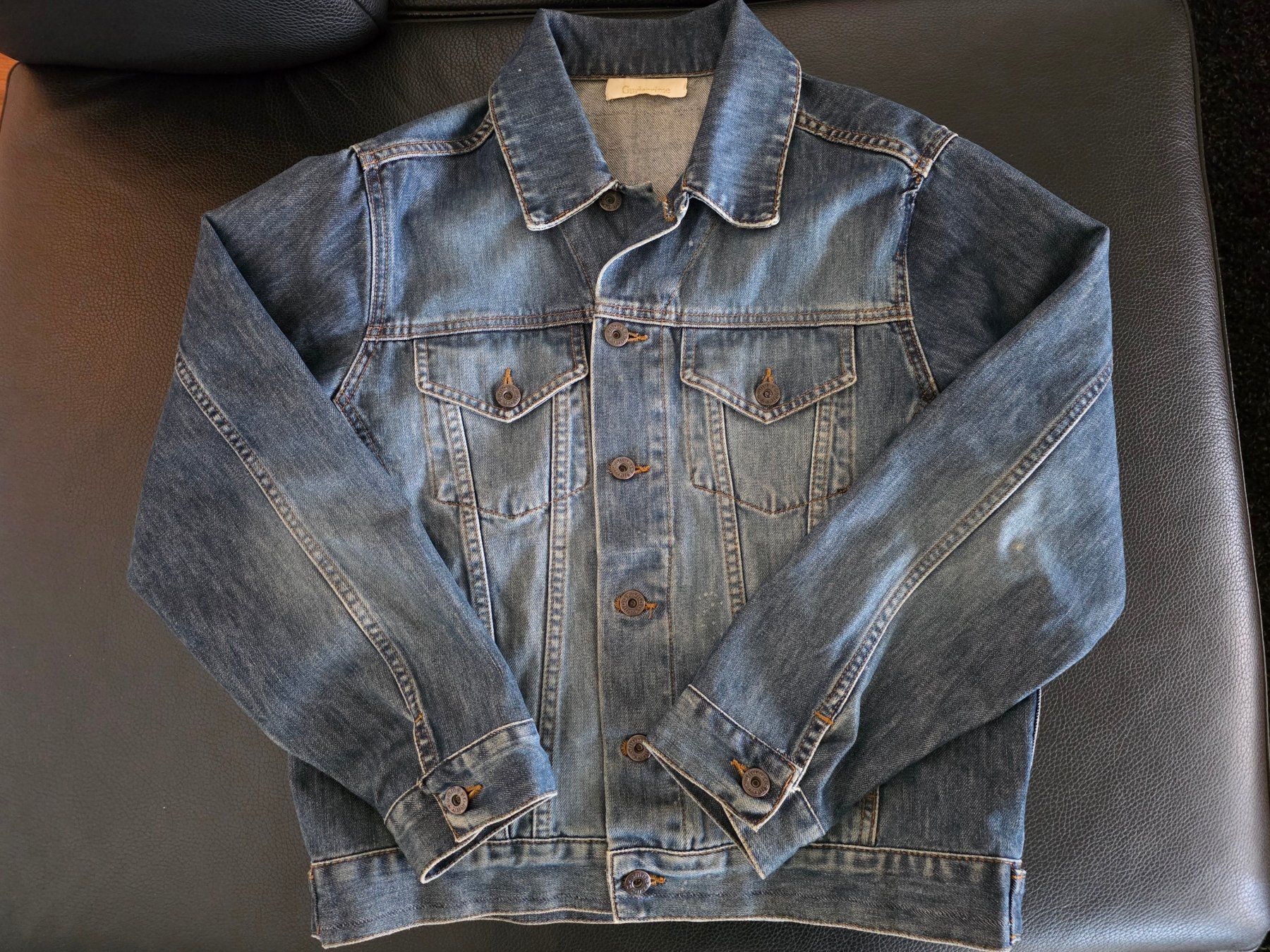 Vestes: Wolf - Traumfänger Jeansjacke Grösse S/M – D'occasion à Dübendorf par jeepcommander 3