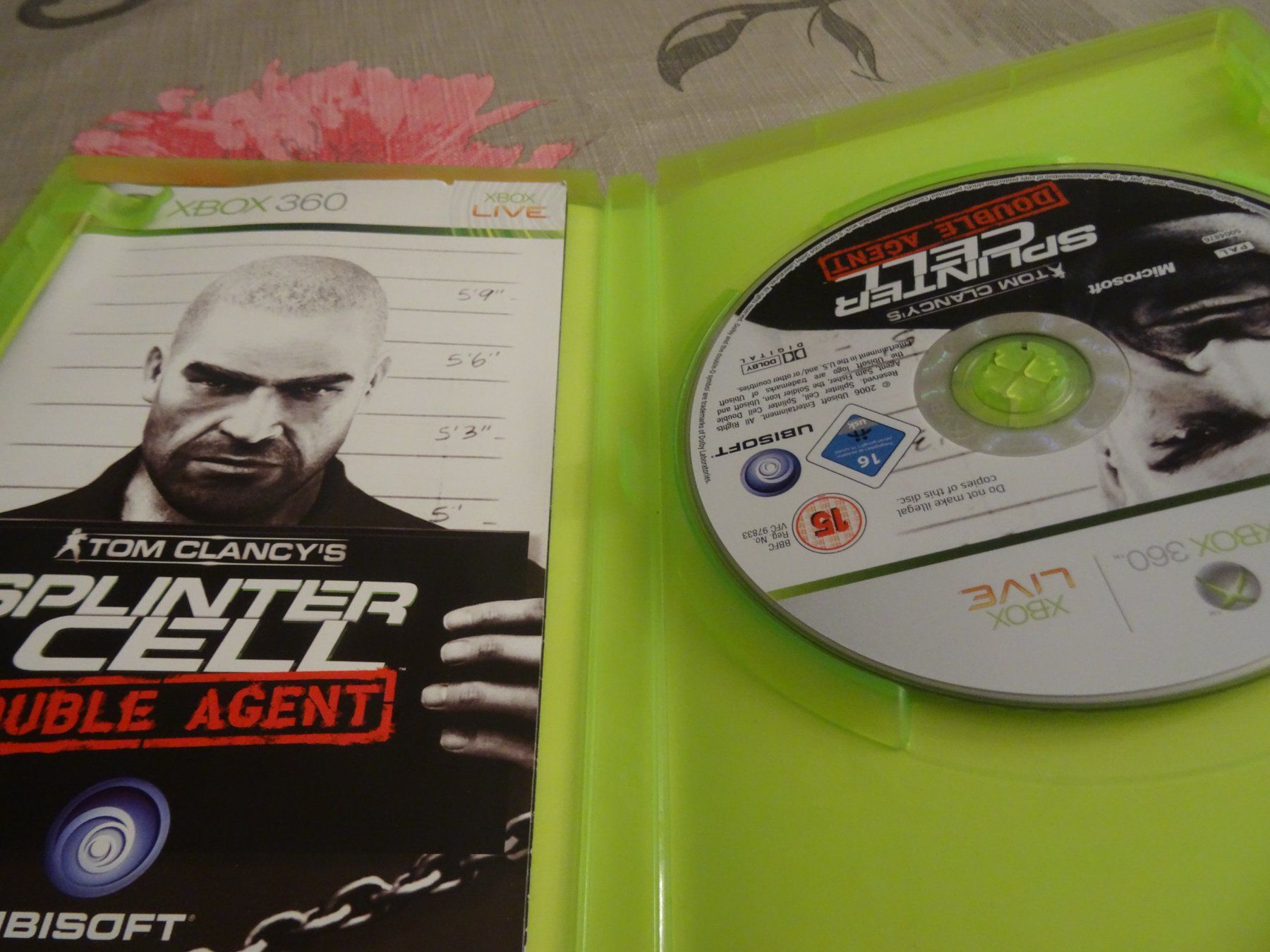 Microsoft Spiele: Splinter Cell Double Agent - Xbox 360 - – Gebraucht aus Olten von Disc-Ausverkauf 1