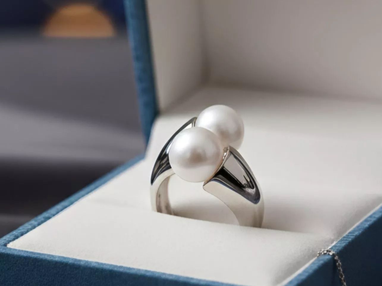 Ringe: Silberring 925 mit Echt Perlen, makellos & elegant - NEU – Neu und originalverpackt aus Uetikon am See von Coralreef 1