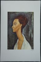 Amedeo Modigliani   HANDNUMMERIERT  DRUCKSIGNIERT