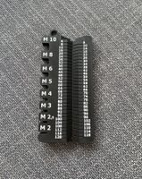 Schraubenschablone von M2-M10 4-120mm