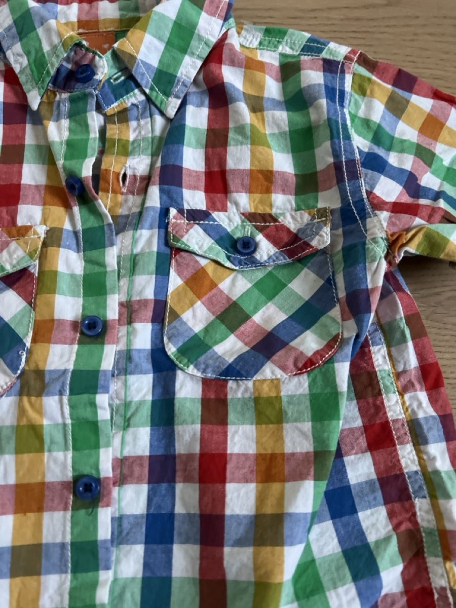 Chemises, T-shirts & Polos: Hemd Gr. 104, bunt kariert – D'occasion à Oensingen par katepe 2