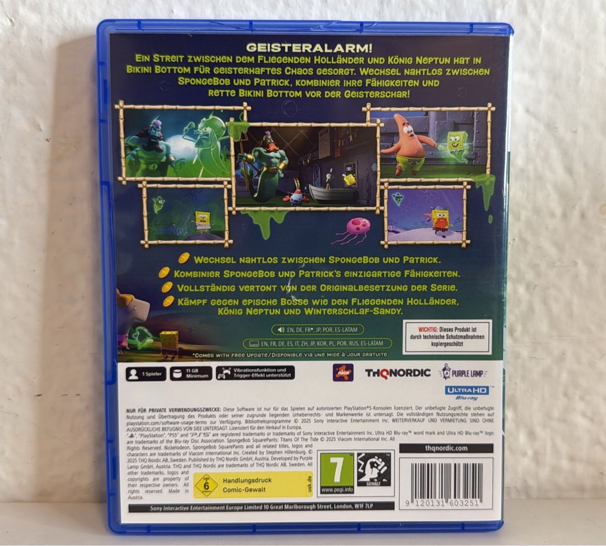 Sony Jeux: PS5 Spongebob Squarepants Titans of the Tide – D'occasion à Ehrendingen par bubulence 1