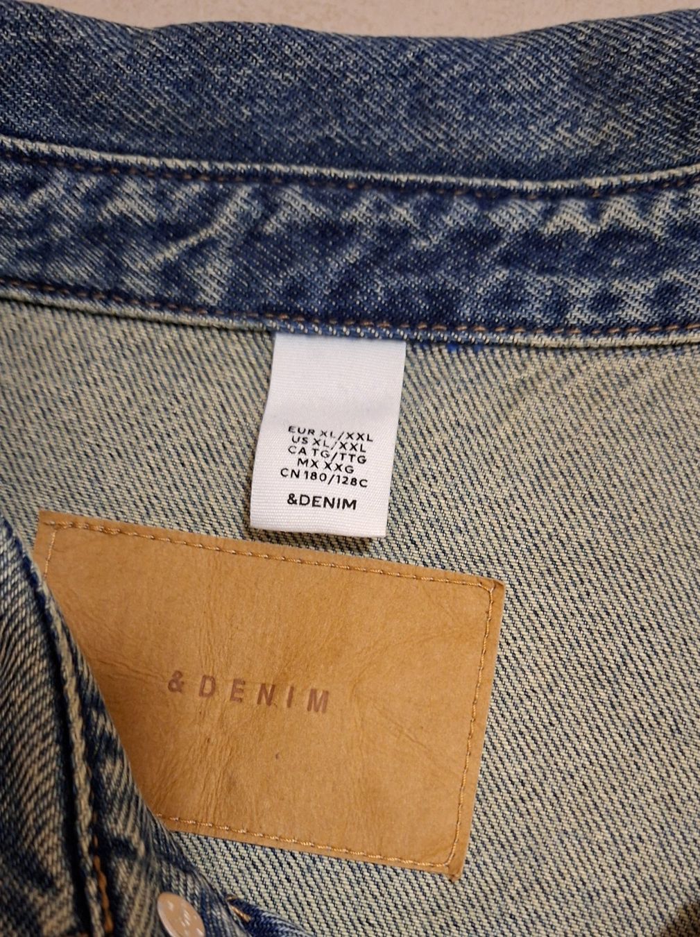 Giacche: Jeansjacke Oversize XXL, klassisch Denim – Usato da Schönenberg TG venduto da breiti12 3