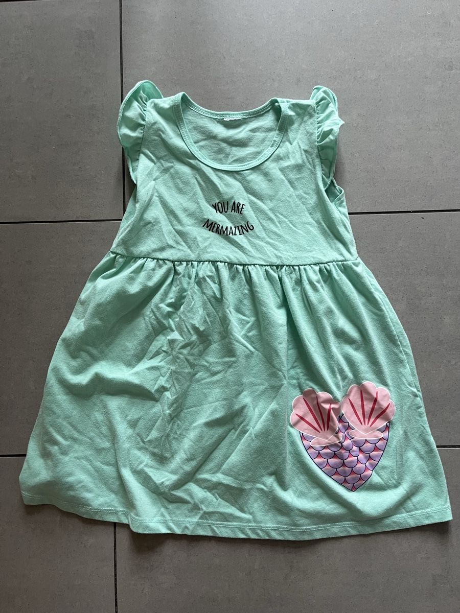 Kleider & Röcke: Hellgrünes Sommerkleid, Gr. 116 – Gebraucht aus Zürich von jmg_8005