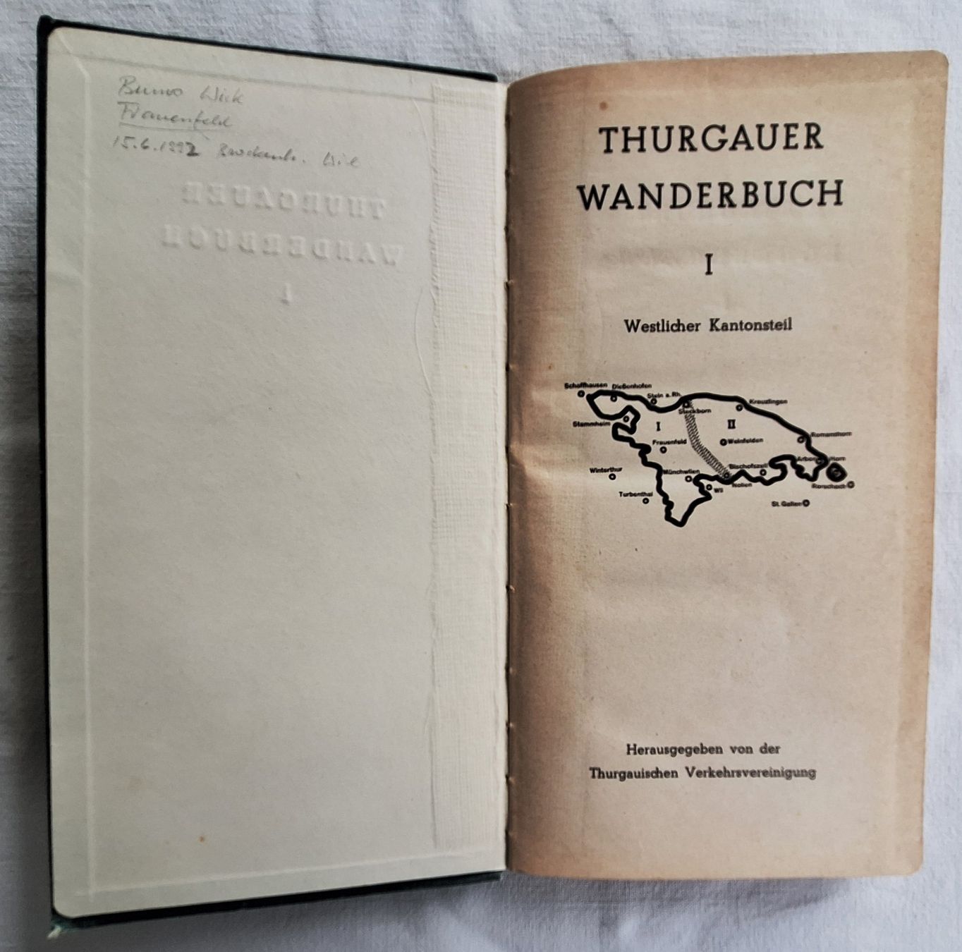 Libri: Thurgauer Wanderbuch I – Usato da Schaffhausen venduto da Hottschili 2
