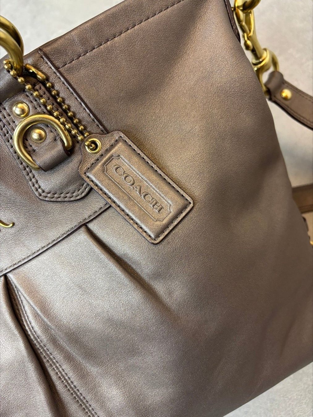 Coach Borse da donna: Coach Leather 2-Way Bag – Usato da Tägerwilen venduto da Akh.Boutique 3