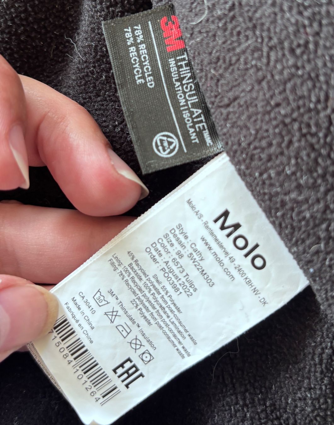 Molo Giacche & Cappotti: Molo Mädchen-Winterjacke, Größe 98. – Usato da Brugg AG venduto da tsannen 7