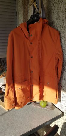 Jacke orange Grösse M