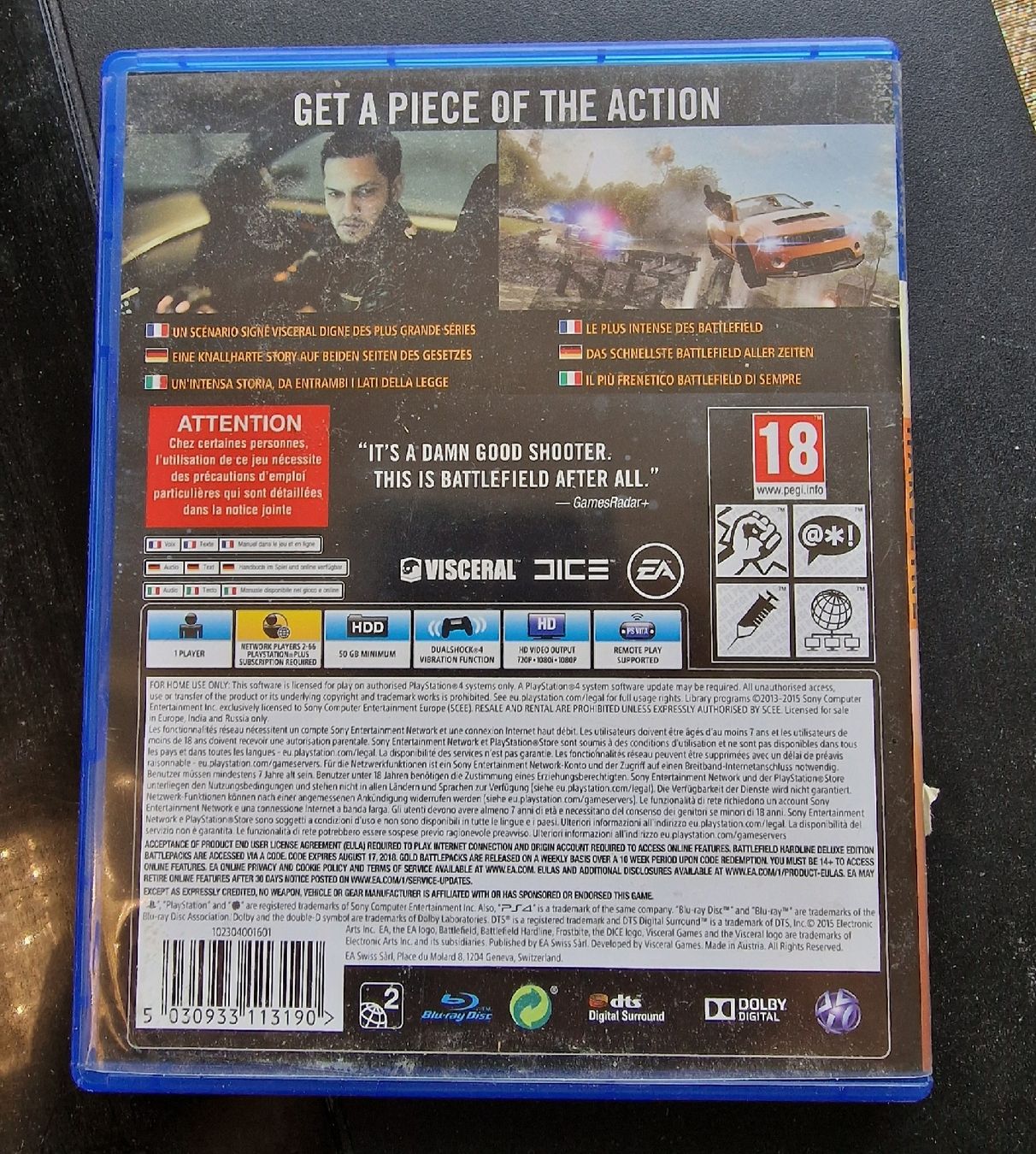 Sony Giochi: Battlefield Hardline (PS4) Ab 1 Fr. – Usato da Bern venduto da The-Orient-Shop 1