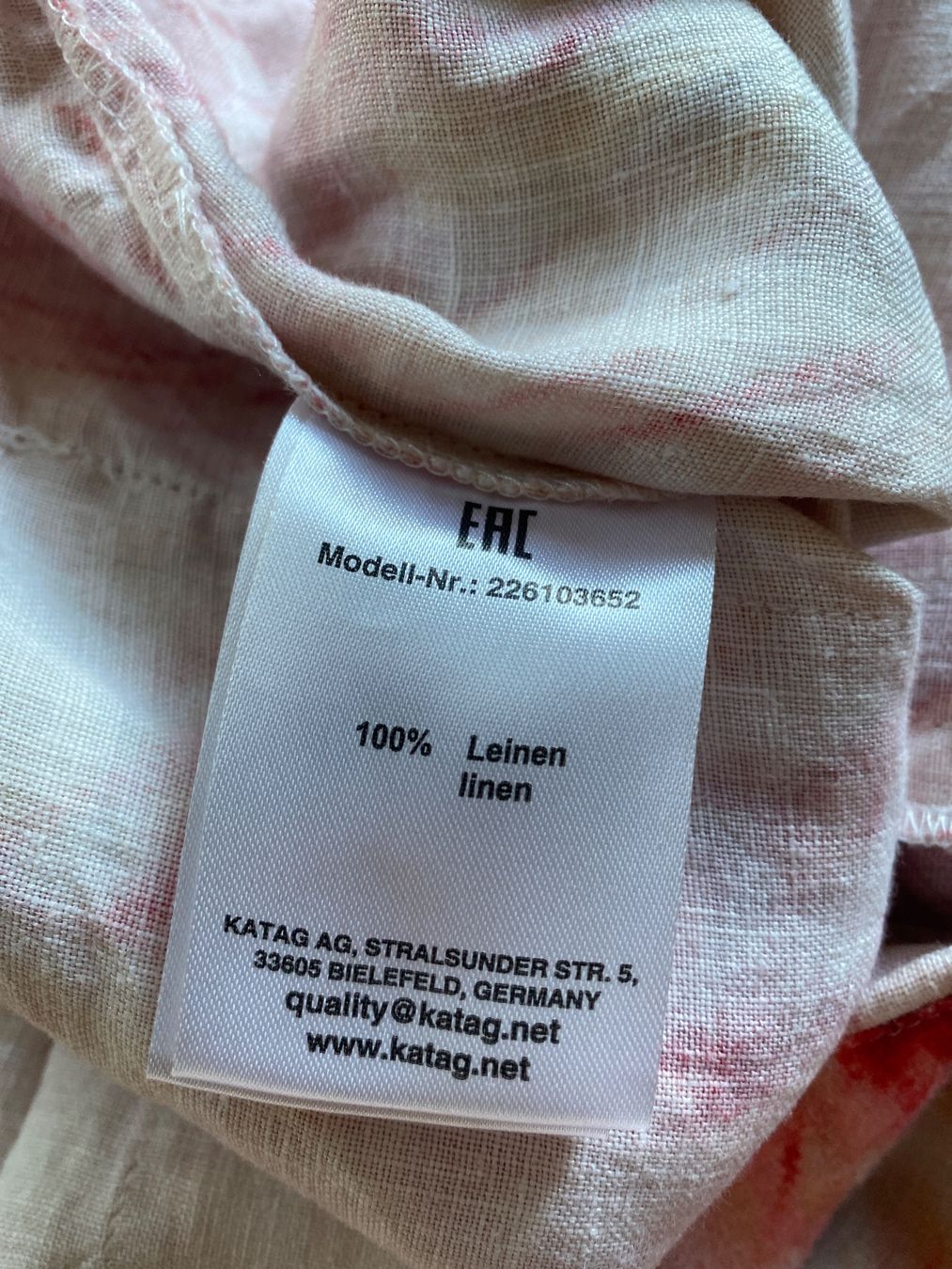Pantaloni: Leinenhose – Nuovo (secondo la descrizione) da Bleienbach venduto da Dbeno 3