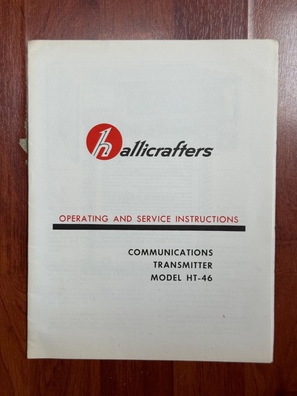 Radiocomunicazione: Hallicrafters HT-46 – Usato da Ins venduto da funkflieger
