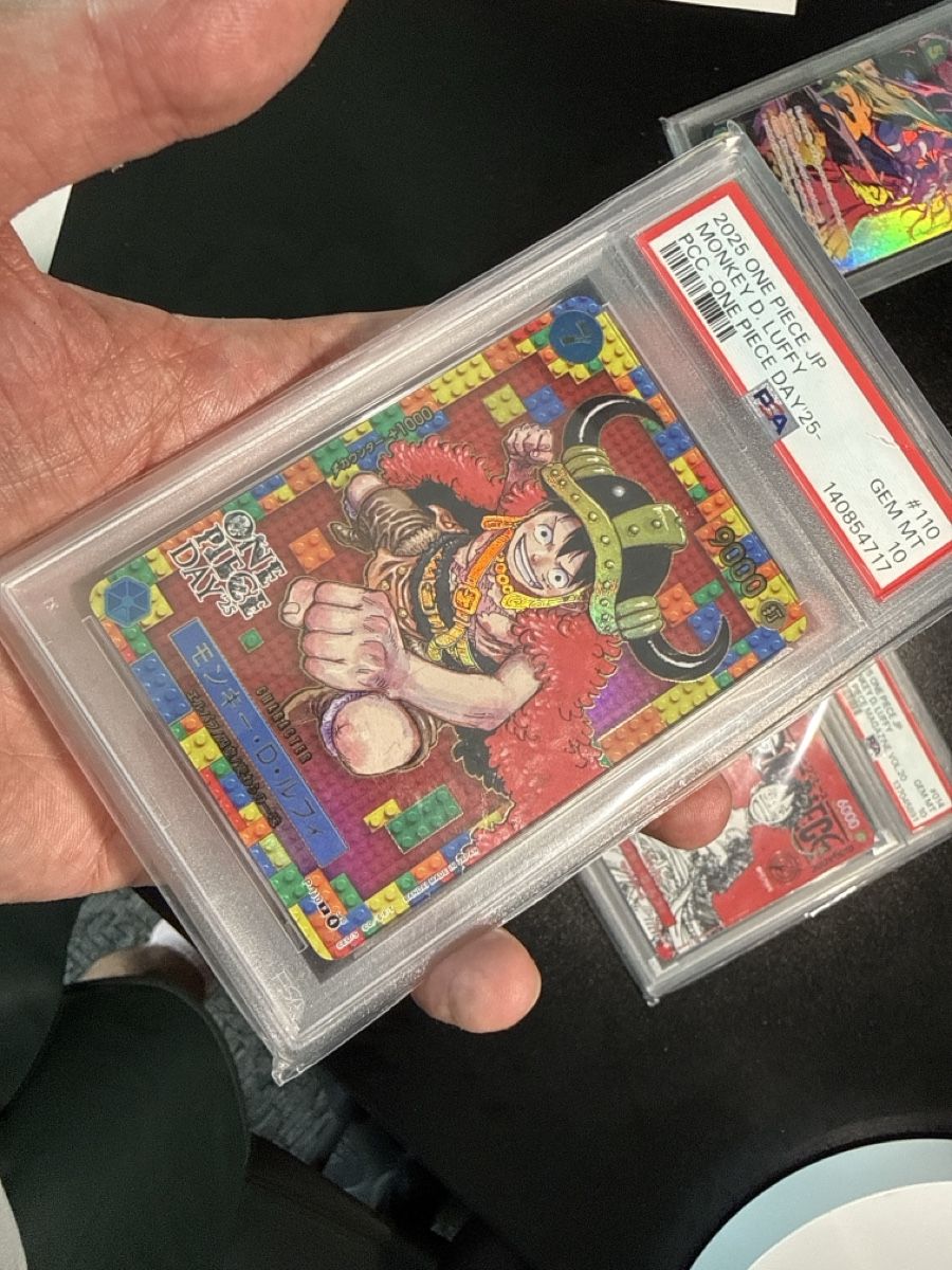 Bandai Sammelbilder & Trading cards: One Piece Day TCG Monkey D. Luffy P-110 Lego – Neu (gemäss Beschreibung) aus Dübendorf von godpack 1