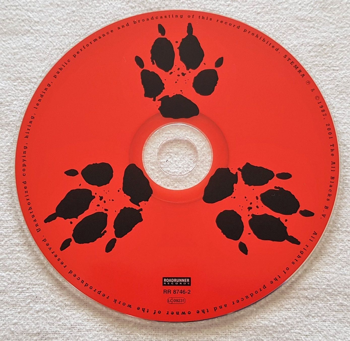 CD: Carnivore - Retaliation - CD - 1987/2001 - Roadrunner – Usato da Uster venduto da Zardodel 2