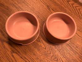 2er Set Futterschalen/Wasserschalen für Hunde/Katzen