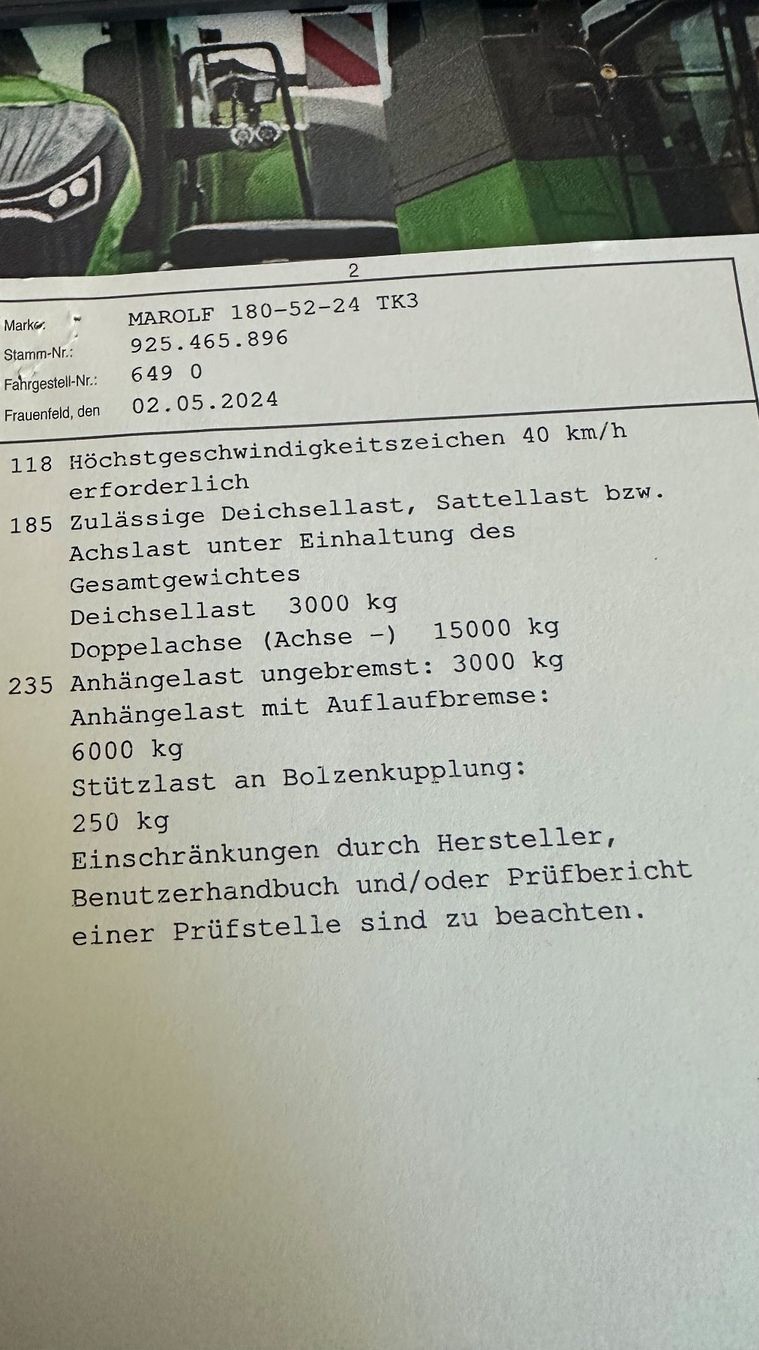 Camions-bennes: Marolf Tandemkipper 18`000 kg – D'occasion à Tuttwil par Tuttli75 9