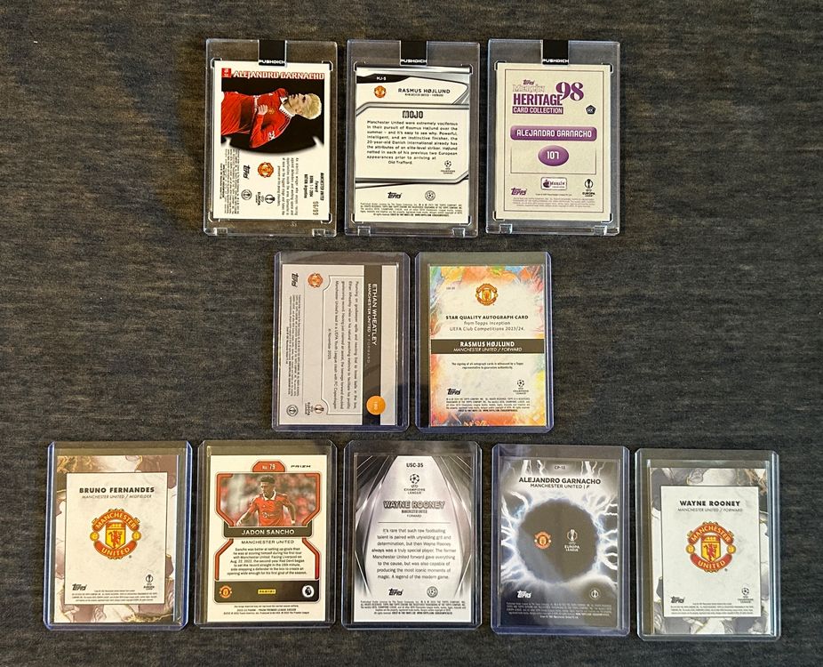 Topps Carte collezionabili: MANCHESTER UNITED SAMMLUNG – Nuovo (secondo la descrizione) da Binz venduto da Cediboy 4