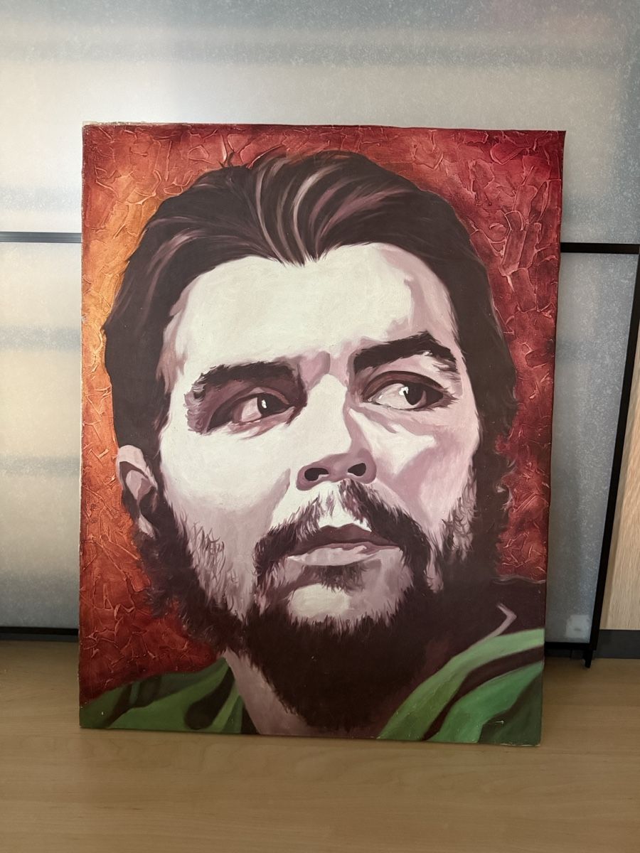 Dipinti: Handgemaltes Portrait von Che Guevara – Usato da Zürich venduto da Esmeralda86