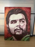 Handgemaltes Portrait von Che Guevara