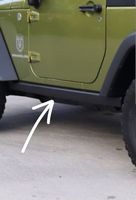Protection bas de caisse jeep wrangler Jk court