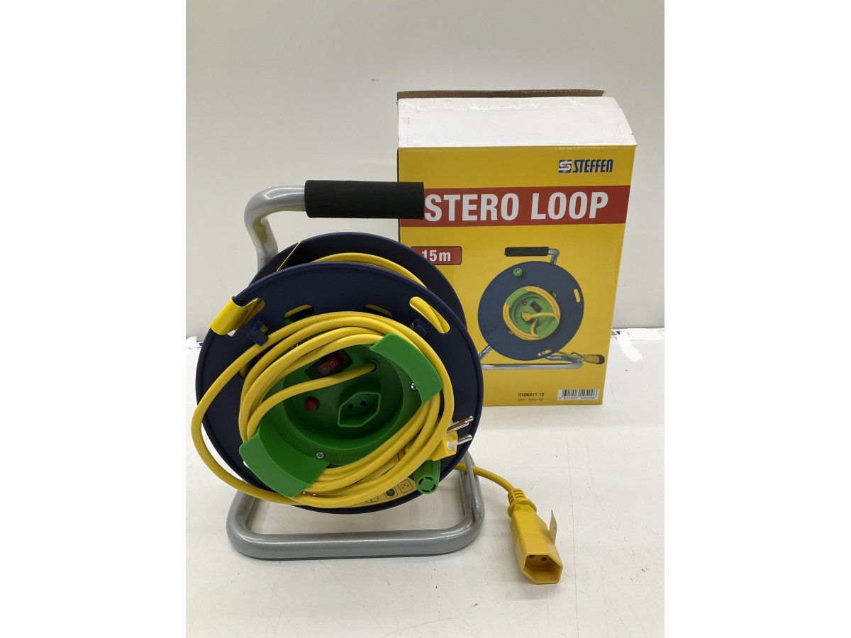 Cavi: Kabelrolle Stero Loop Haspel 1+1xT13  Länge 15 m – Nuovo e nell'imballaggio originale da Kehrsatz venduto da rabrovo56