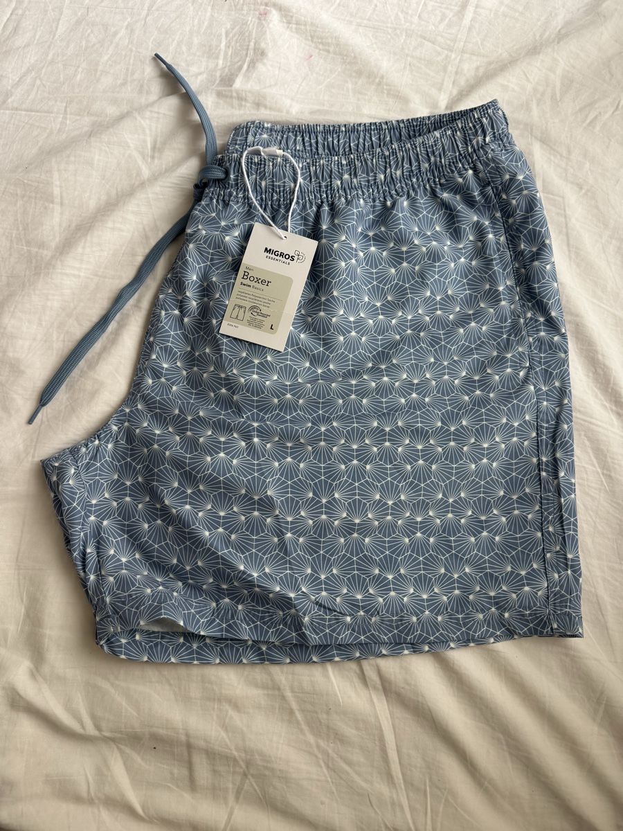 Costumi da bagno: Maillot de bain homme, bleu, taille L – Nuovo e nell'imballaggio originale da Lausanne venduto da Michel_Ozcan 1