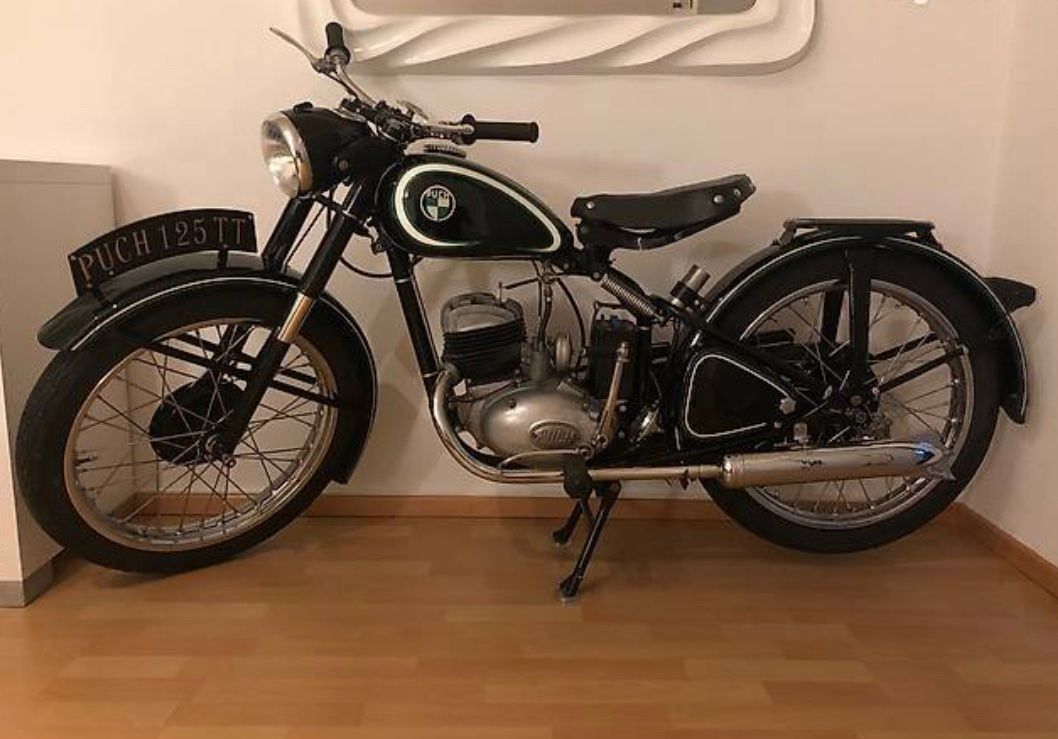 Strada: Puch 125 TT. 1949 – Usato da Gordola venduto da Tapelucco