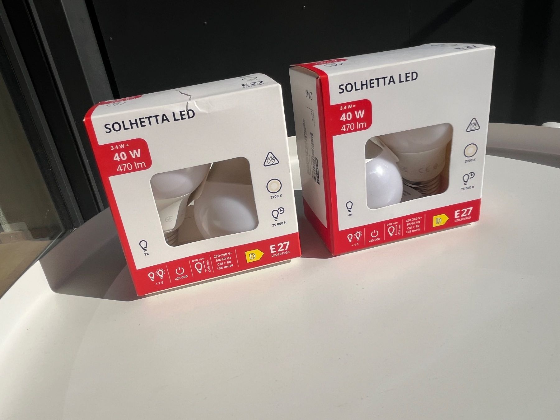 Ikea Lampade: IKEA SOLHETTA LED-Leuchtmittel – Nuovo e nell'imballaggio originale da Bülach venduto da Volleyball_Academy