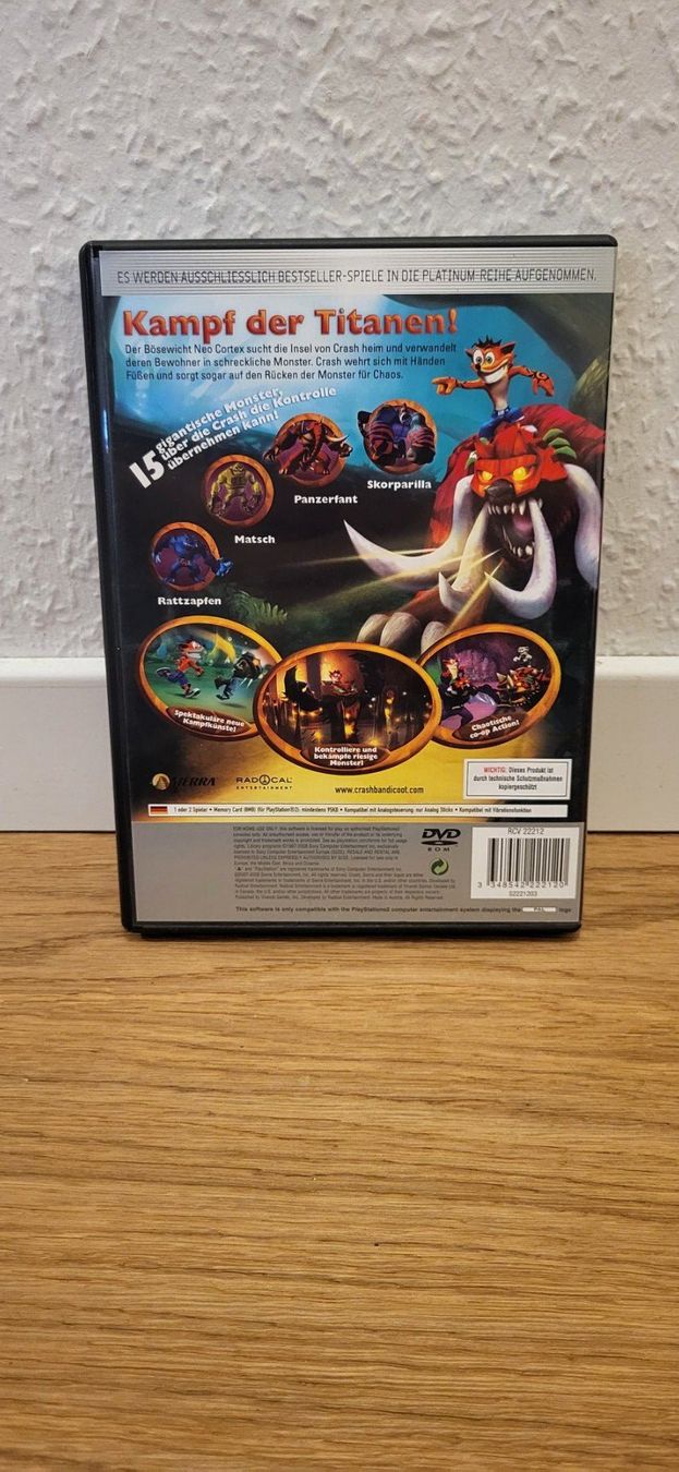Sony Spiele: PS2 - Crash of the Titans – Gebraucht aus Münsingen von Heroism2010 1
