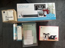 Silhouette Portrait Schneideplotter Bundle, neuwertig!