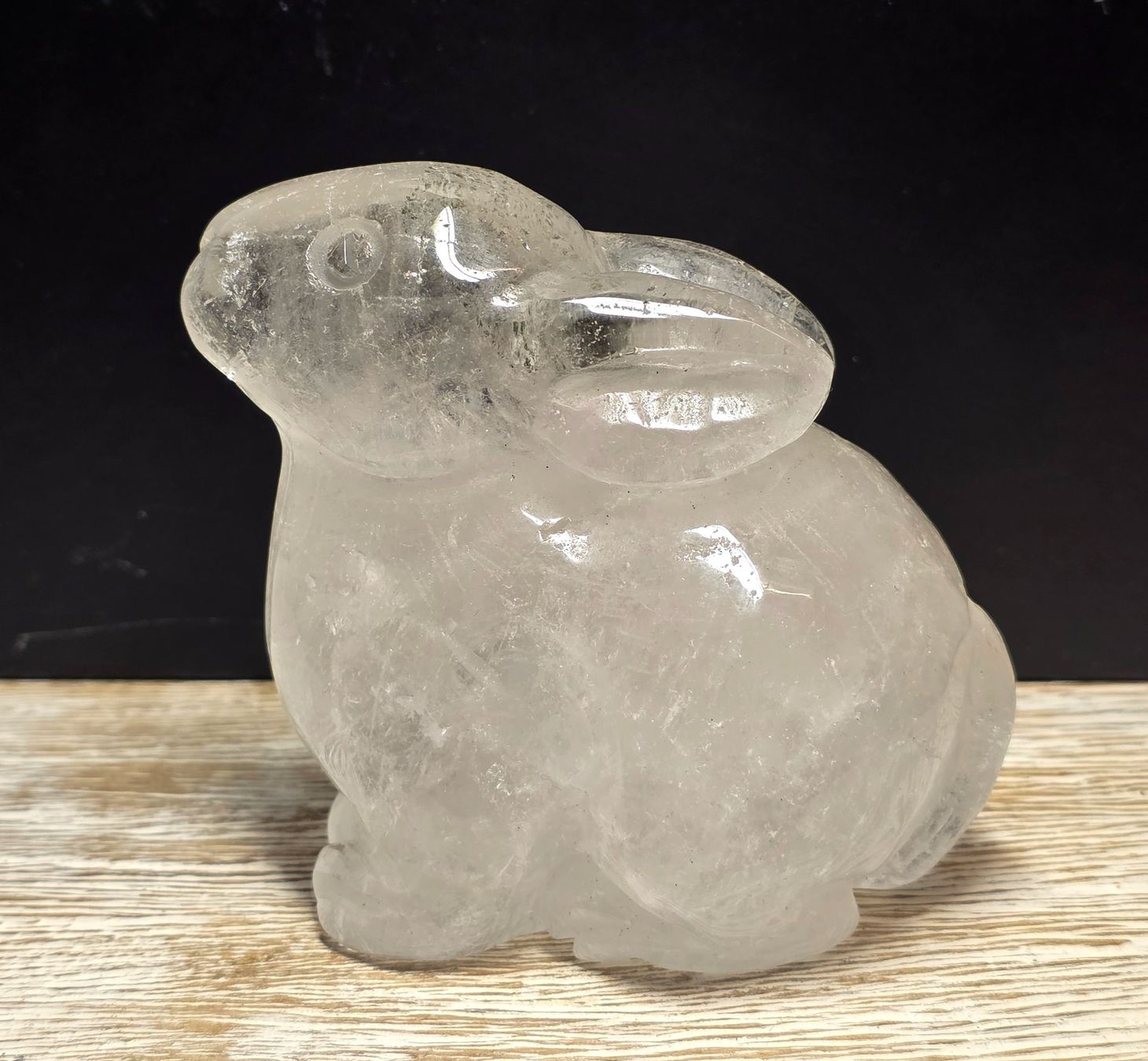 Minerali & Pietre curative: Bergkristall Schneehäsli 388g – Nuovo e nell'imballaggio originale da Matzingen venduto da Shay_Crystalz