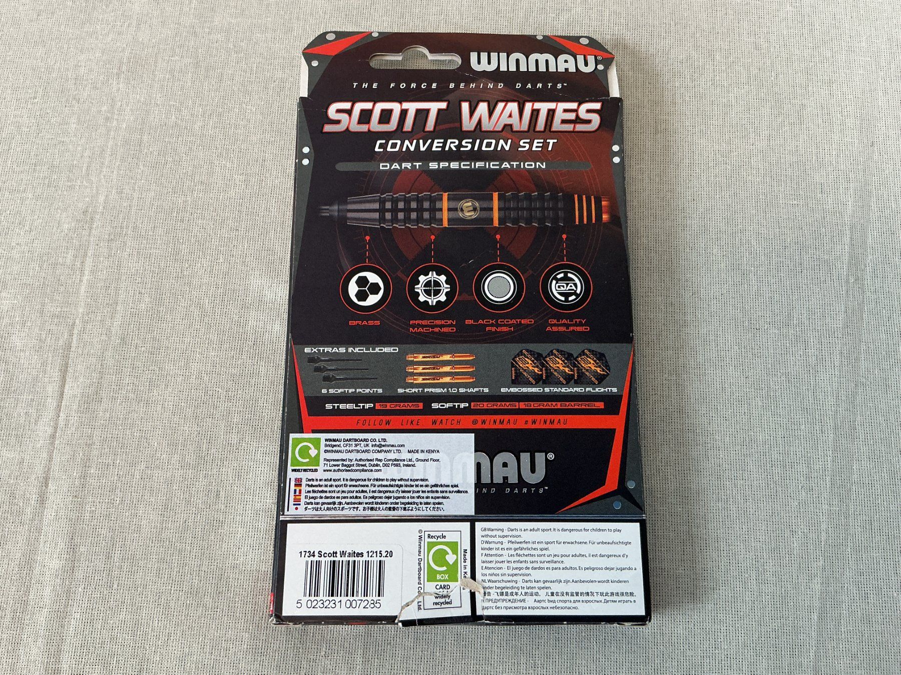 Dart: WINMAU Dart-Pfeil-Set – Neu (gemäss Beschreibung) aus Richterswil von Restwert_Richterswil 8