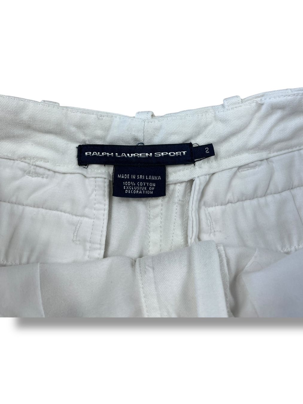 Ralph Lauren Pantaloni: Mini Short Ralph Lauren Blanc - Taille 24 – Nuovo (secondo la descrizione) da Hauterive NE venduto da Leo_o 3