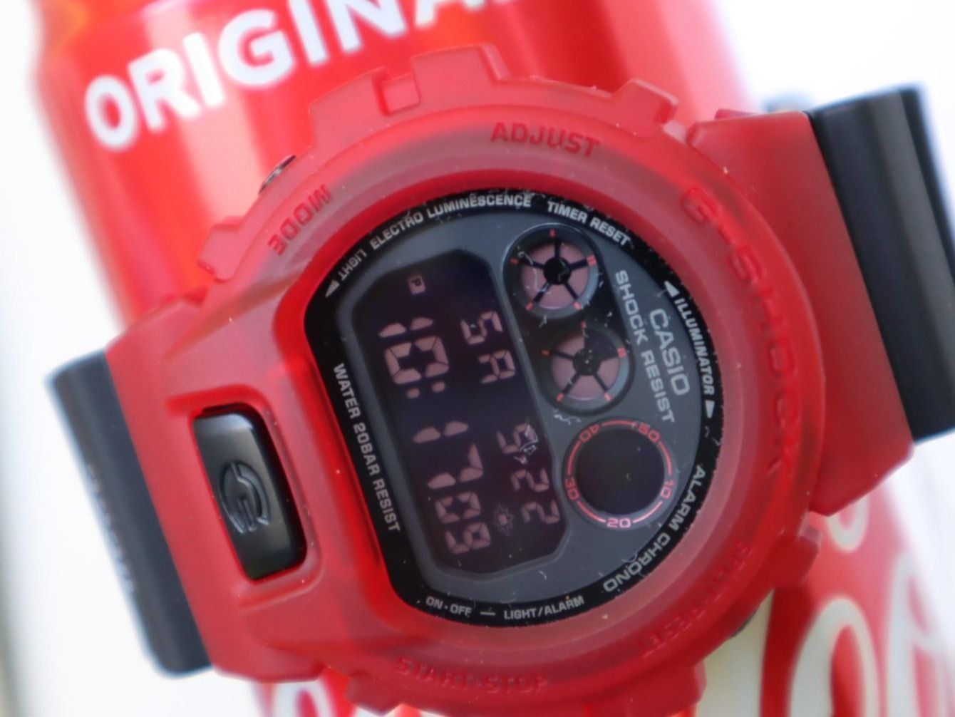 Casio Orologi: Casio G-Shock DW-6900MS with red bezel – Nuovo e nell'imballaggio originale da Romont FR venduto da heinz.ramseyer 4