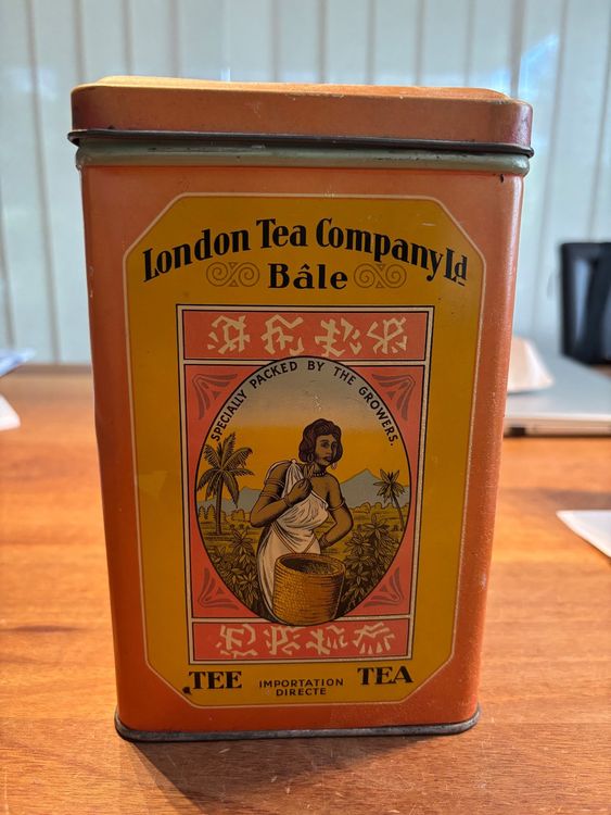 Blechdose: London Tea Company Ld - Basel (Gebraucht) in Küsnacht ZH für ...