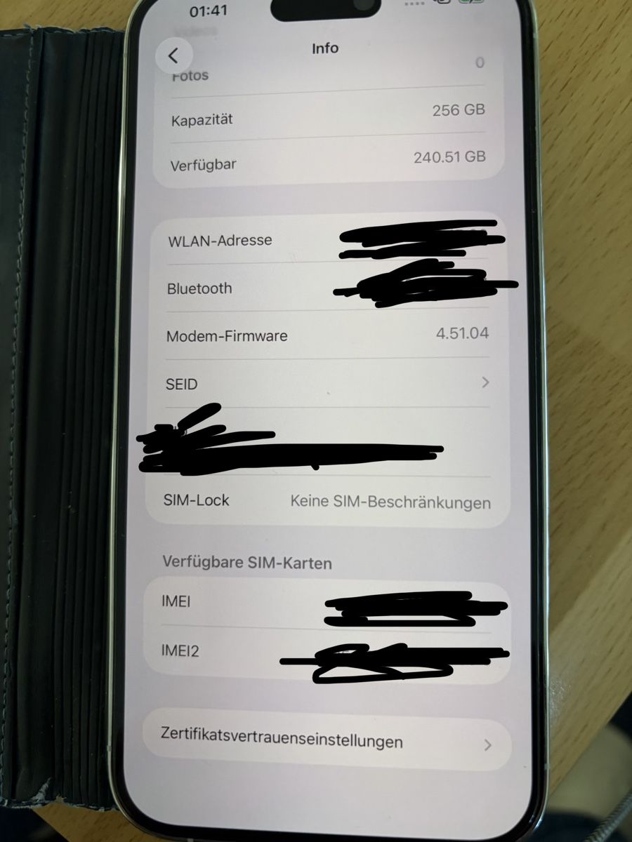 Apple Portables: Iphone 14 Pro Max – D'occasion à Füllinsdorf par Pimo3 5