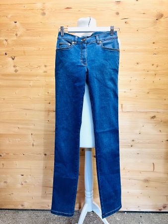 ESCADA Stretch Slim Skinny Jeans Medium Blue Gr. 34 / XS