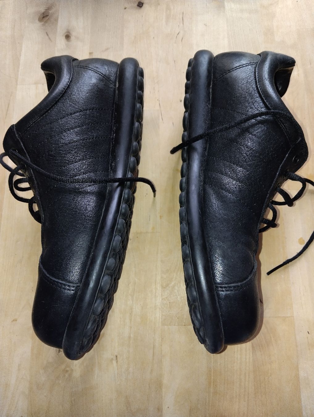 Camper Scarpe da uomo: CAMPER chaussures cuir noir taille 42 – Usato da Lausanne venduto da Cedric1864 1