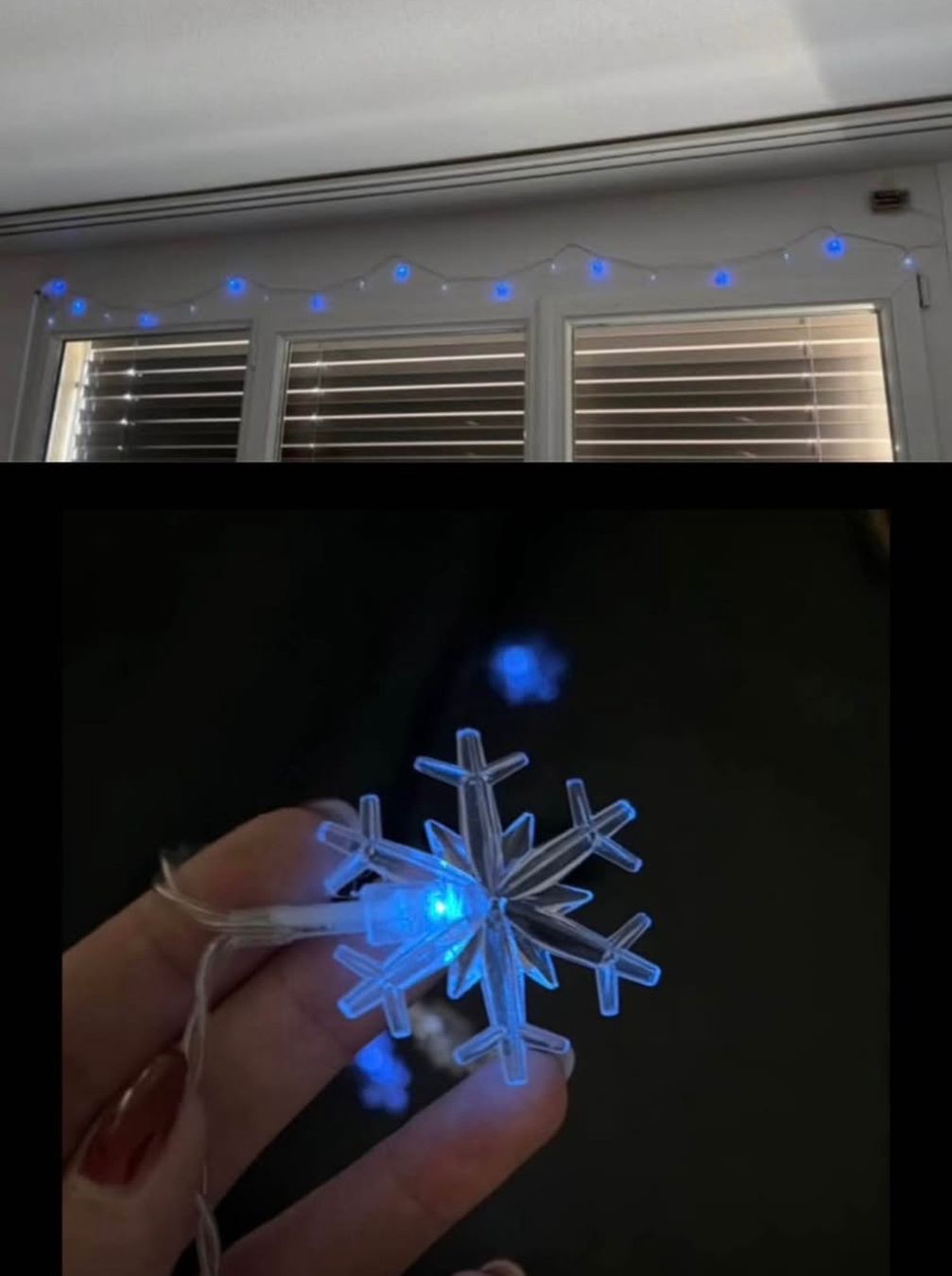 Alle Dekorationen: Luci decorative fiocco di neve blu – Gebraucht aus Payerne von Petite-vendeuse 1