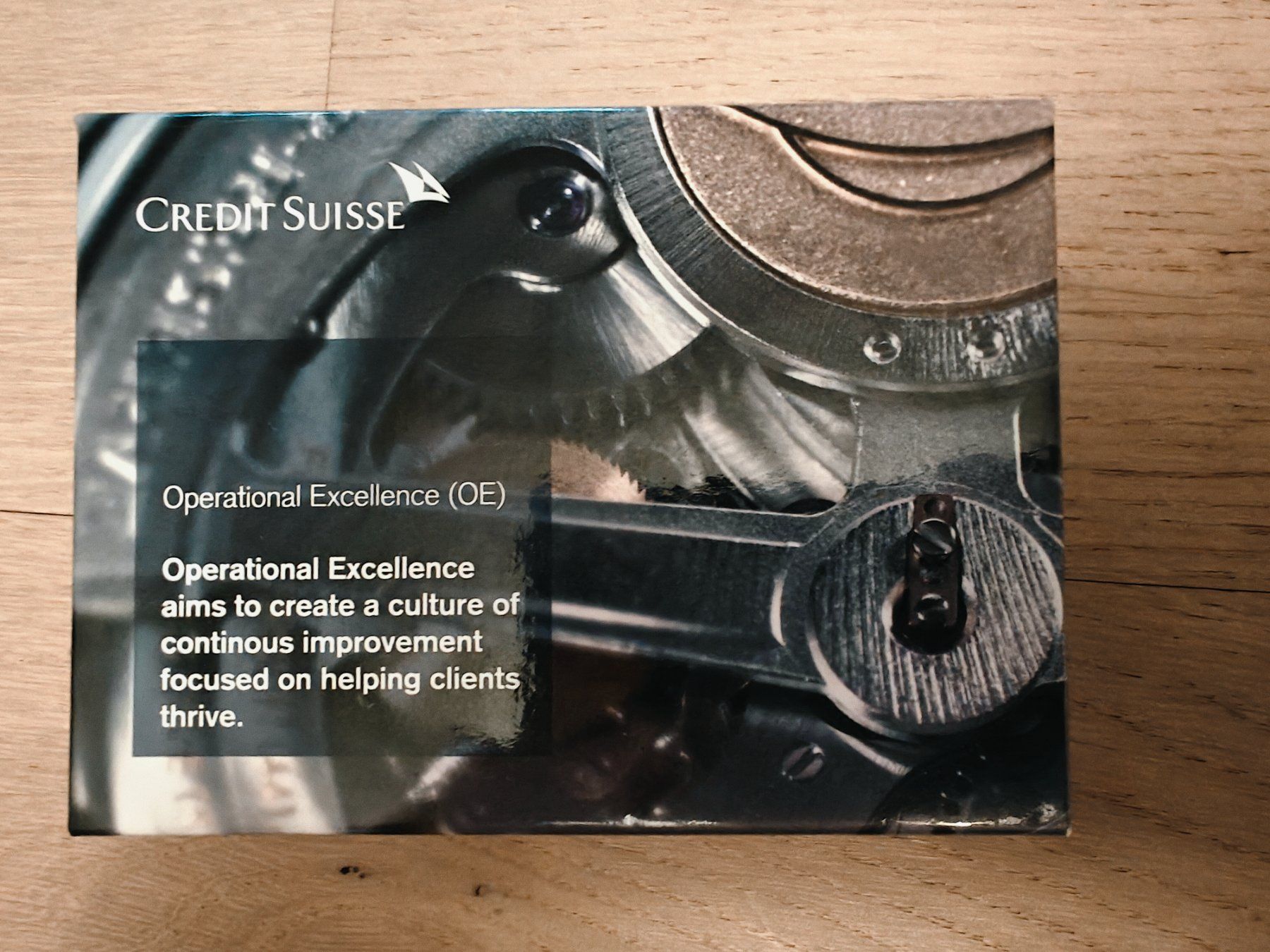 Schreibblöcke: Unikat! Credit Suisse Notepad Memorabilia – Gebraucht aus Zürich von ElizavetaT