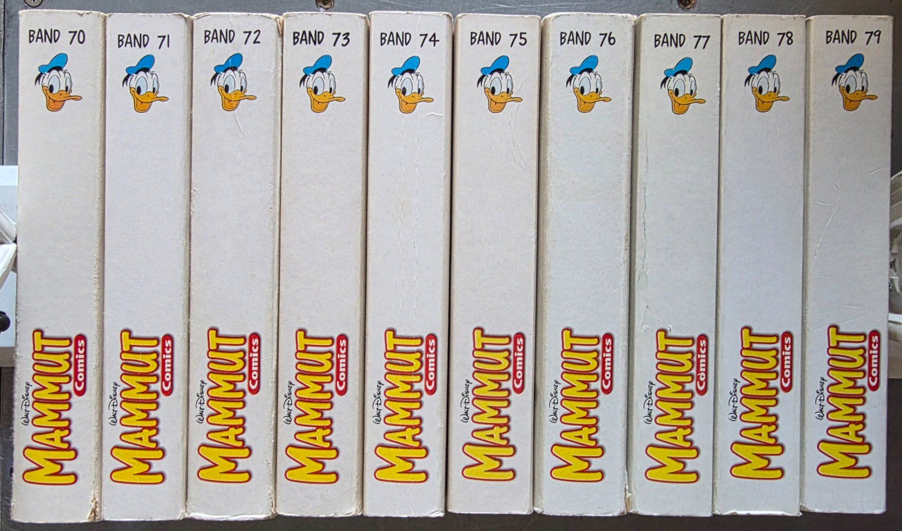 Fumetti: 10x LTB Mammut (70-79) – Usato da Kriens venduto da Rothenfluh66