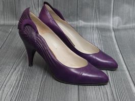 💖​ Gino Aldrovandi - 36.5 - Exquisite Vintage Leder Pumps