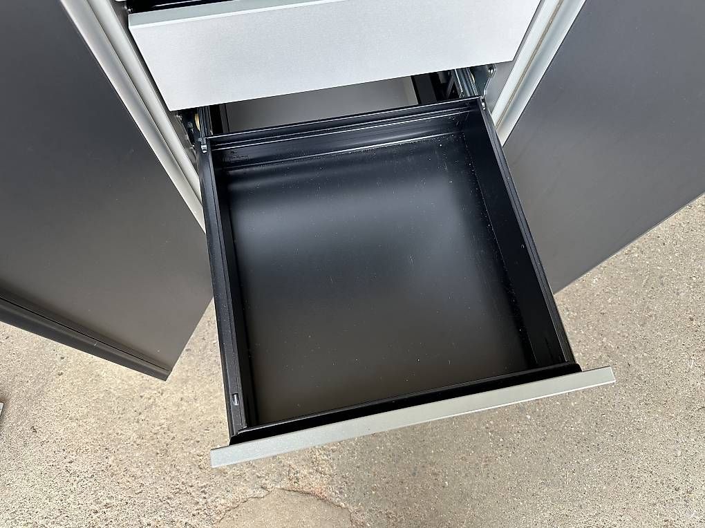 Korpus: Rollcontainer bzw. mobiler PC-Pult, B: 50, T: 48, H: 113cm – Gebraucht aus Necker von liq24 6