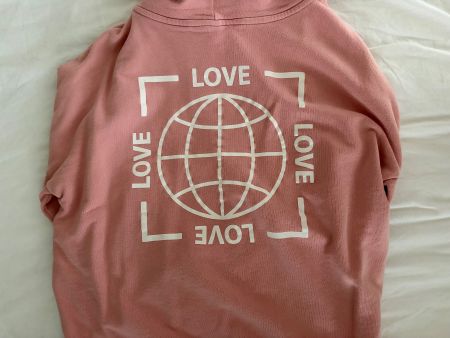 Felpa con cappuccio H&M DIVIDED rosa taglia S
