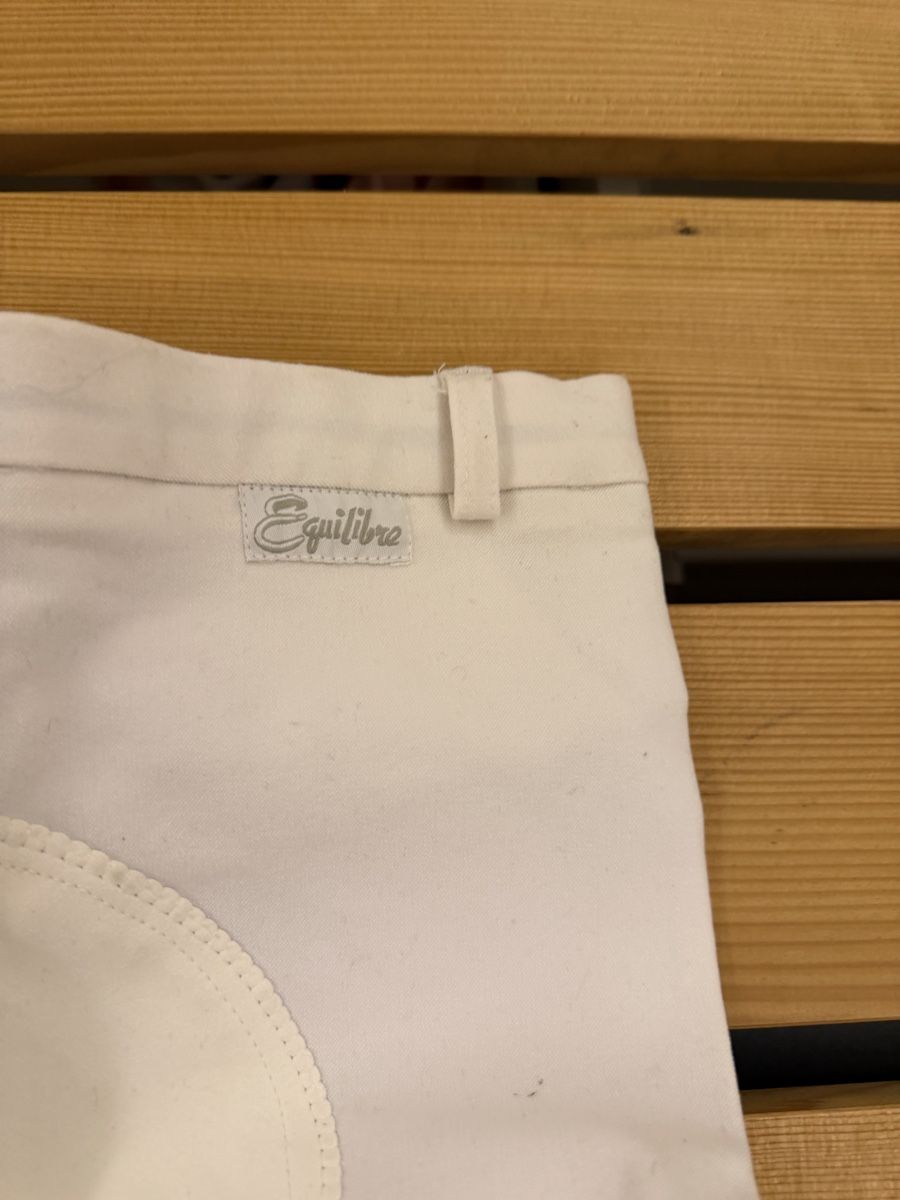 Pantaloni: Reithose Equilibre weiss Grösse 164, gebraucht – Usato da Zürich venduto da luz_c26t 2